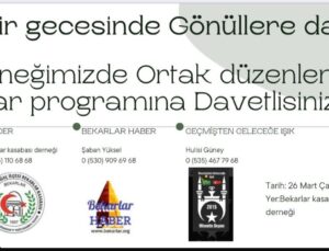KADİR GECESİ HEPİMİZ BİR’İZ BİRLİK’TE BERABERİZ