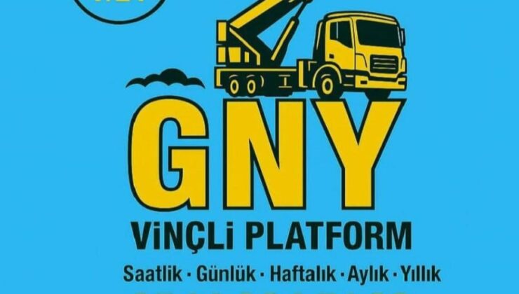 GNY PLATFORM SEPETLİ VİNÇ KİRALAMA