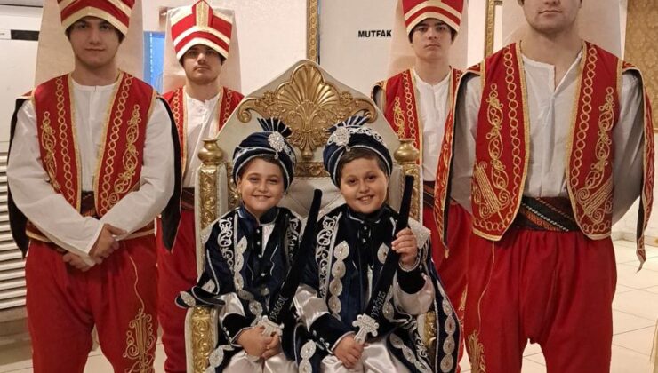 Fatih Yedier’in evlatları Yaman ve Yağız Yedier erkekliğe ilk adımı attı!
