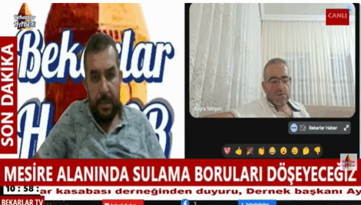 YETİŞEN: PİKNİK VE MESİRE ALANINA SULAMA SİSTEMİ KURUYORUZ